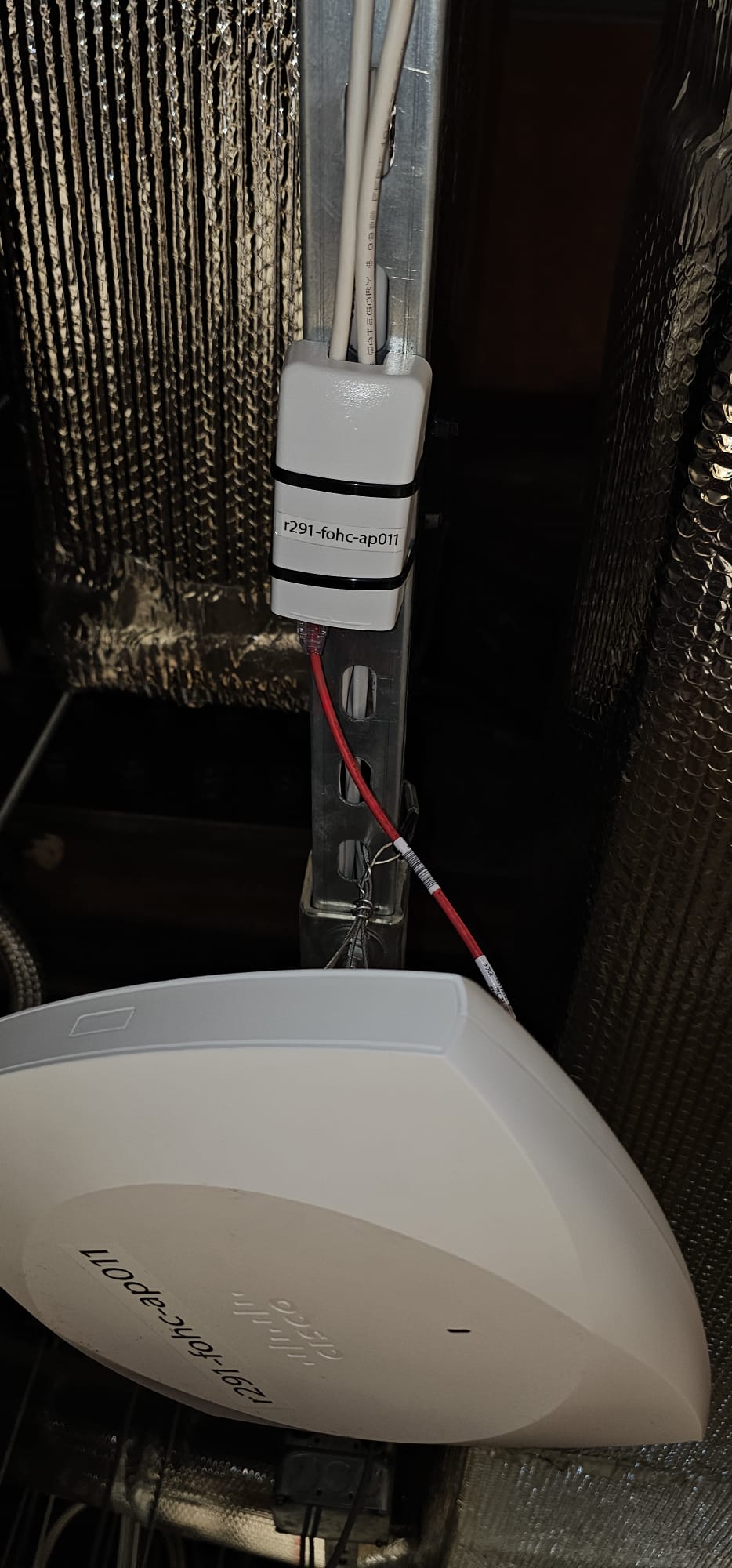 Structured Cabling project by InCTRL Technology Services — Apple Store Access Point Upgrade, Central Florida (photo 9)