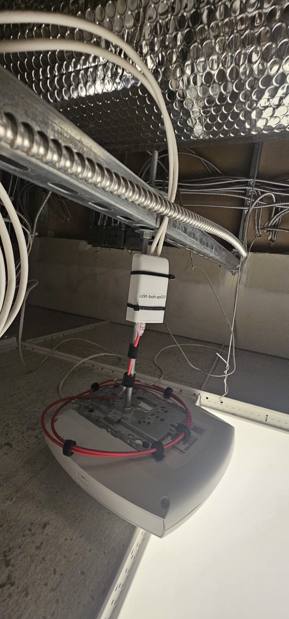 Structured Cabling project by InCTRL Technology Services — Apple Store Access Point Upgrade, Central Florida (photo 11)