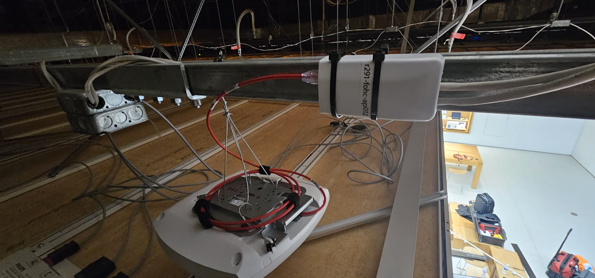 Structured Cabling project by InCTRL Technology Services — Apple Store Access Point Upgrade, Central Florida (photo 13)