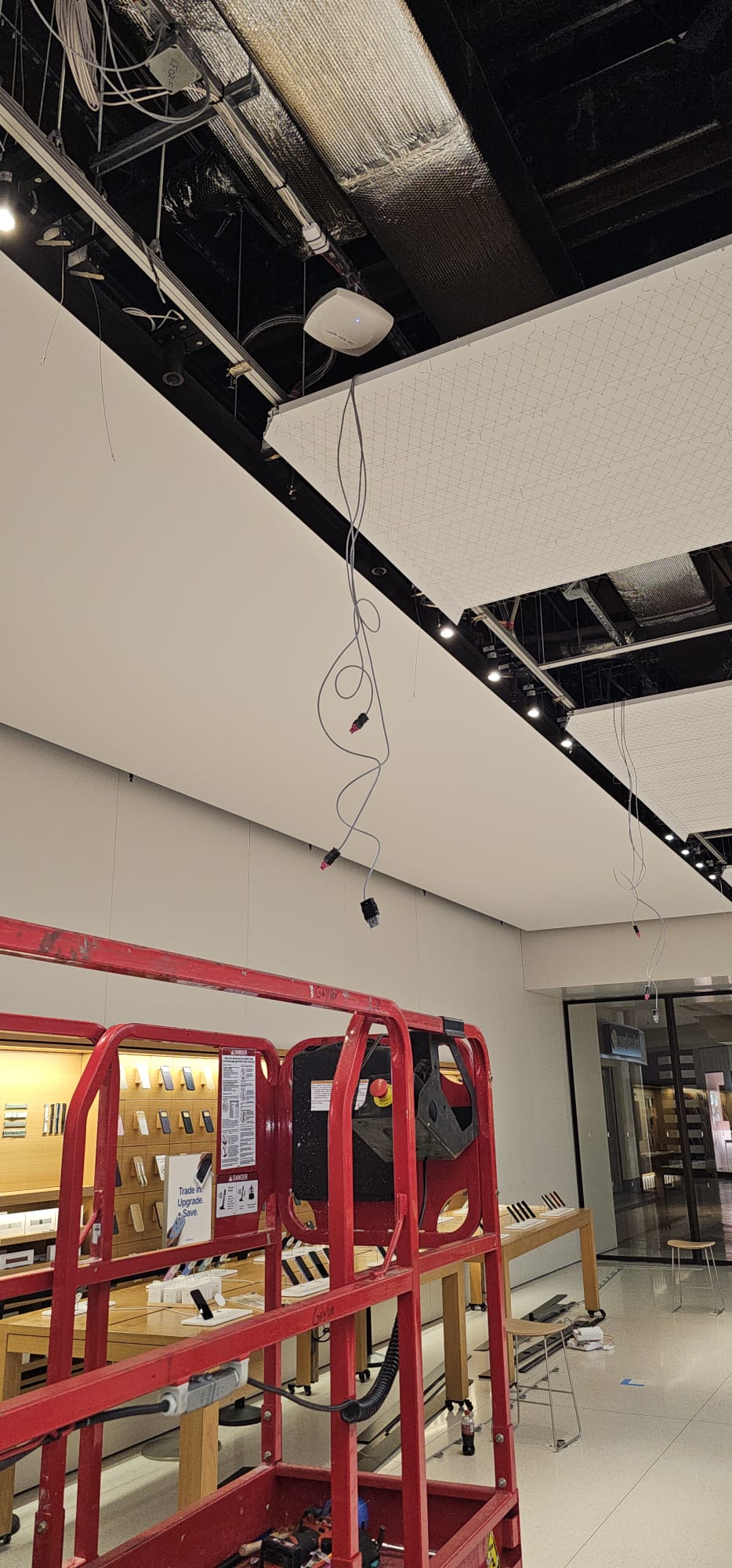 Structured Cabling project by InCTRL Technology Services — Apple Store Access Point Upgrade, Central Florida (photo 14)