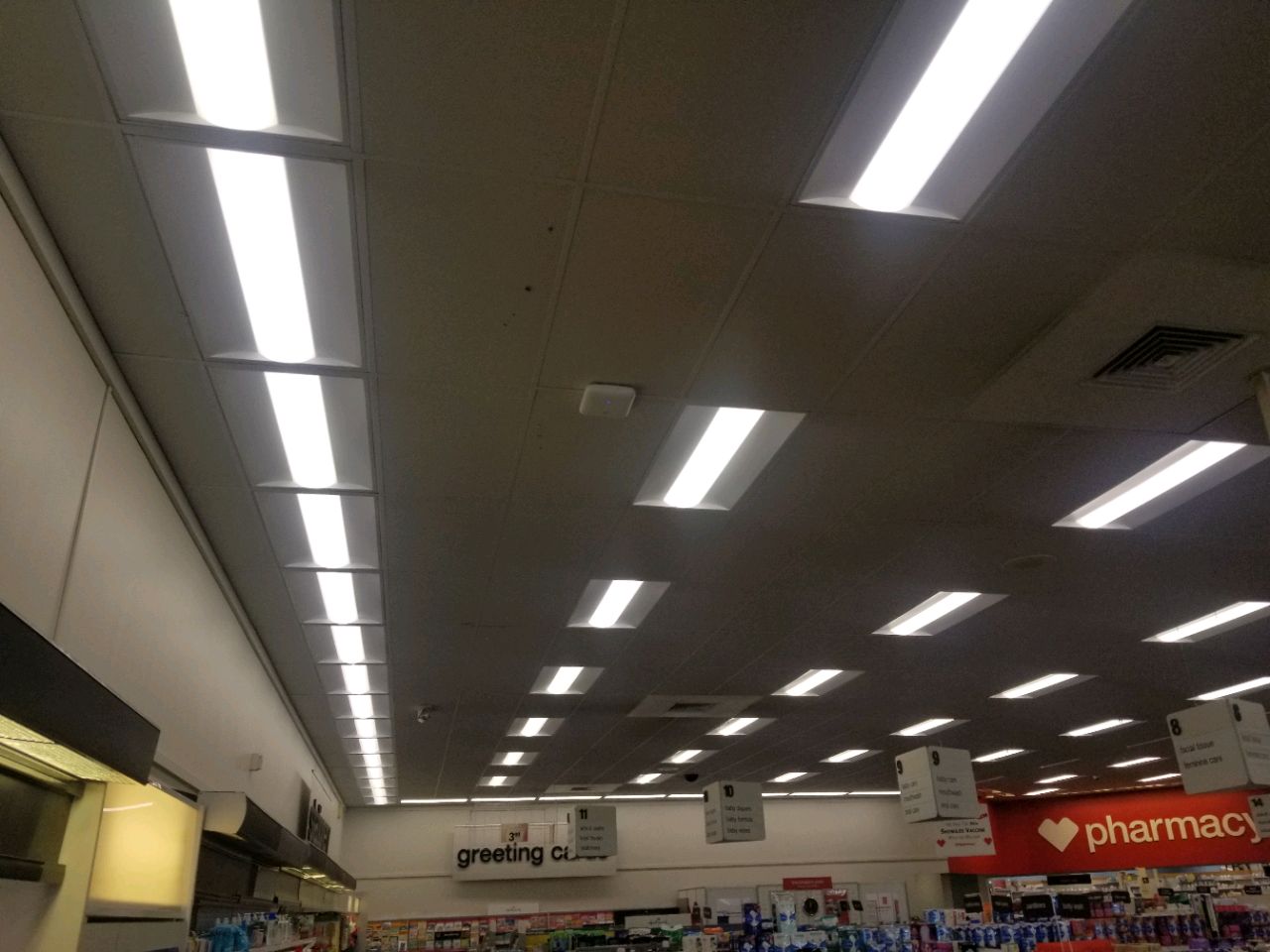 Structured Cabling project by InCTRL Technology Services — CVS Access Point Installation, Central Florida (photo 2)