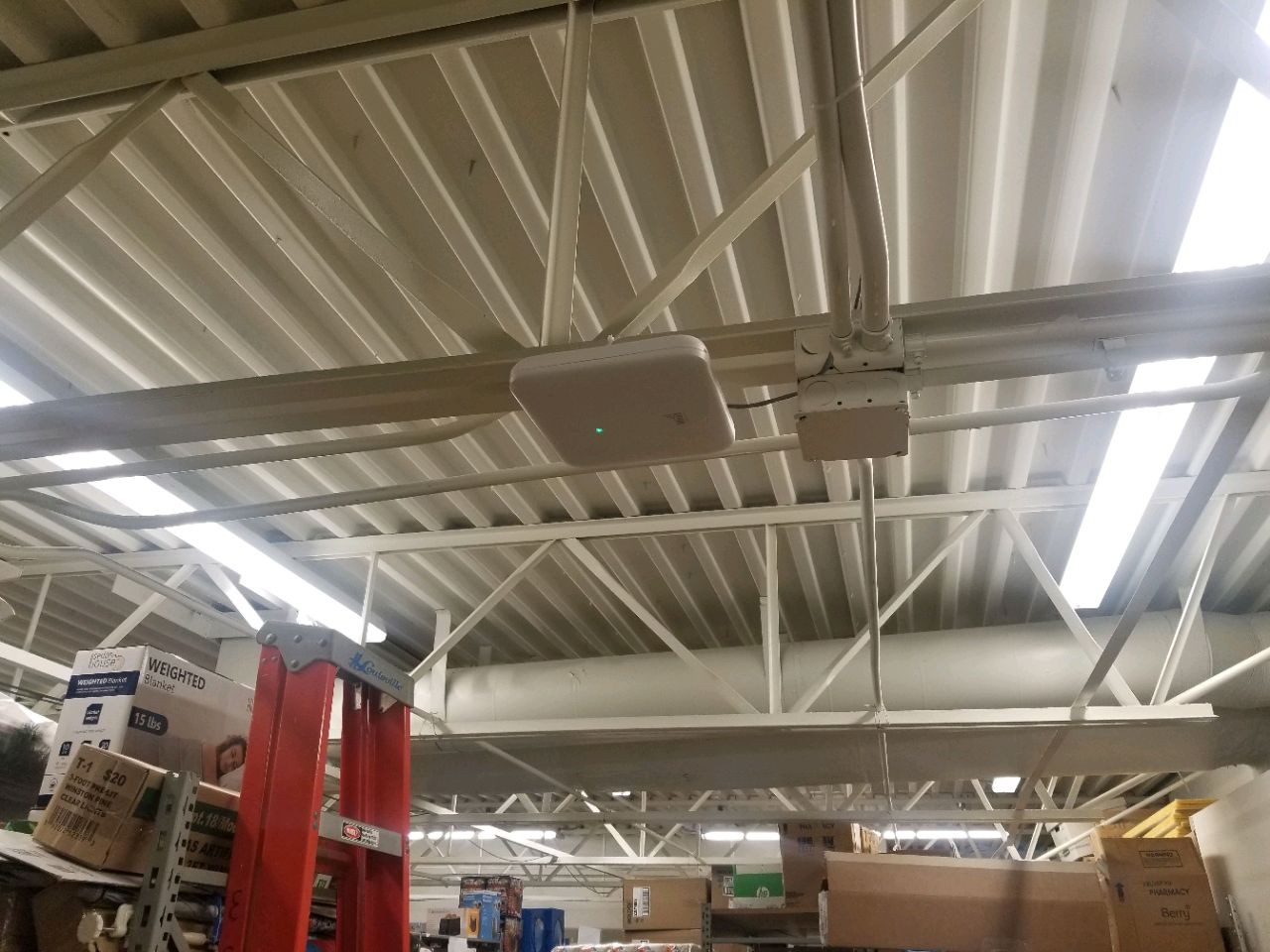 Structured Cabling project by InCTRL Technology Services — CVS Access Point Installation, Central Florida (photo 3)