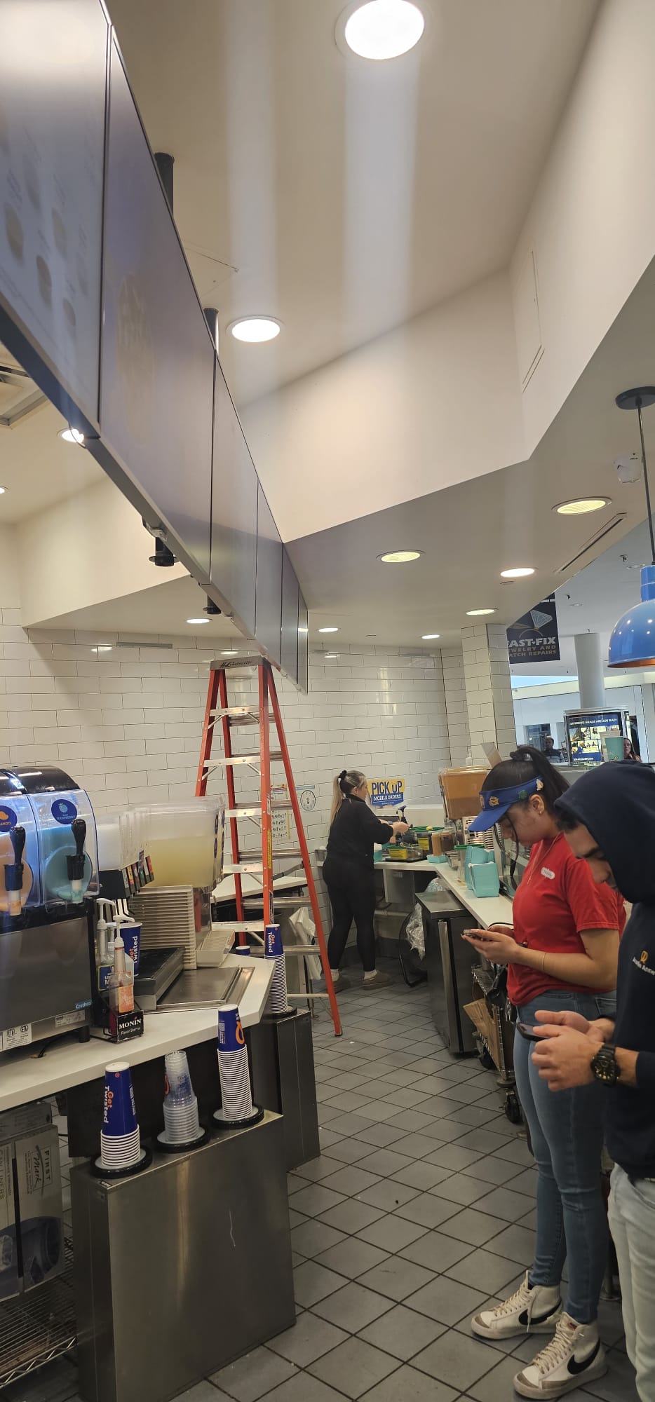 Digital Signage project by InCTRL Technology Services — Cinnabon Menu Boards, Central Florida (photo 1)