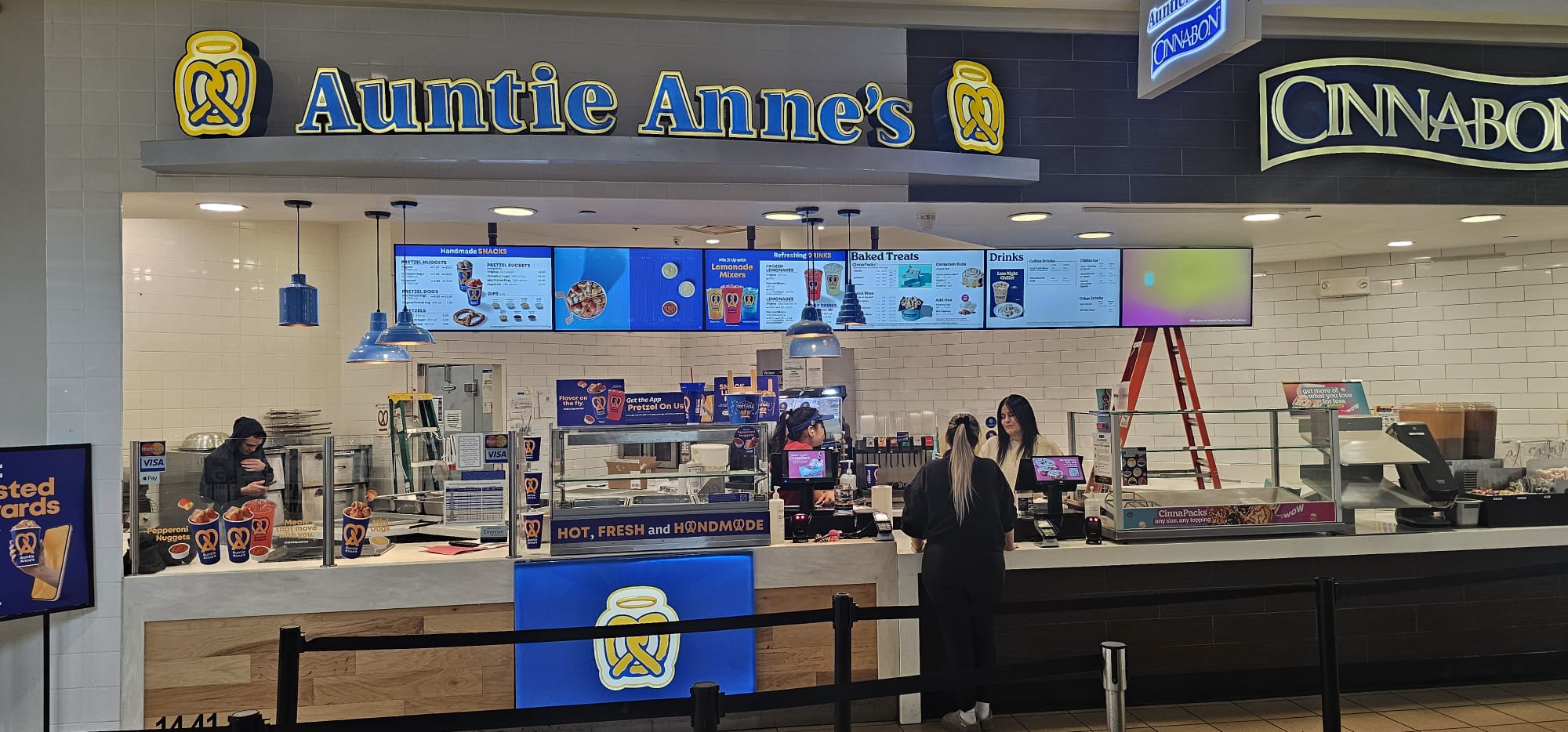 Digital Signage project by InCTRL Technology Services — Cinnabon Menu Boards, Central Florida (photo 2)