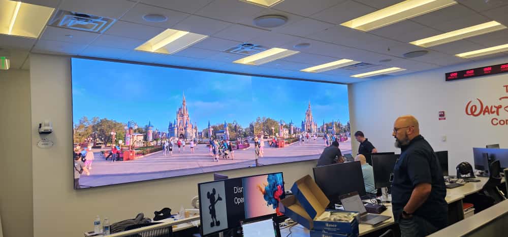 Audio Visual project by InCTRL Technology Services — Disney NOC LED Wall, Central Florida (photo 1)