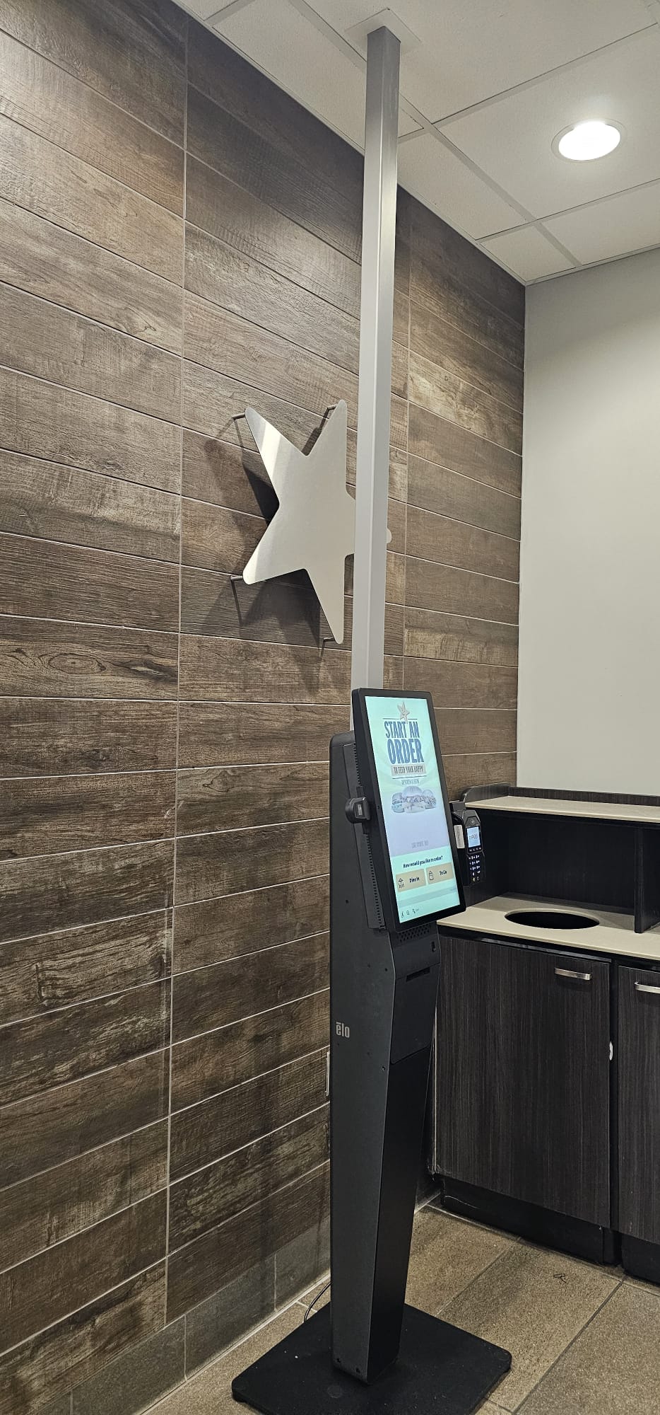 Digital Signage project by InCTRL Technology Services — Hardee's Self-Checkout Kiosk, Central Florida (photo 5)