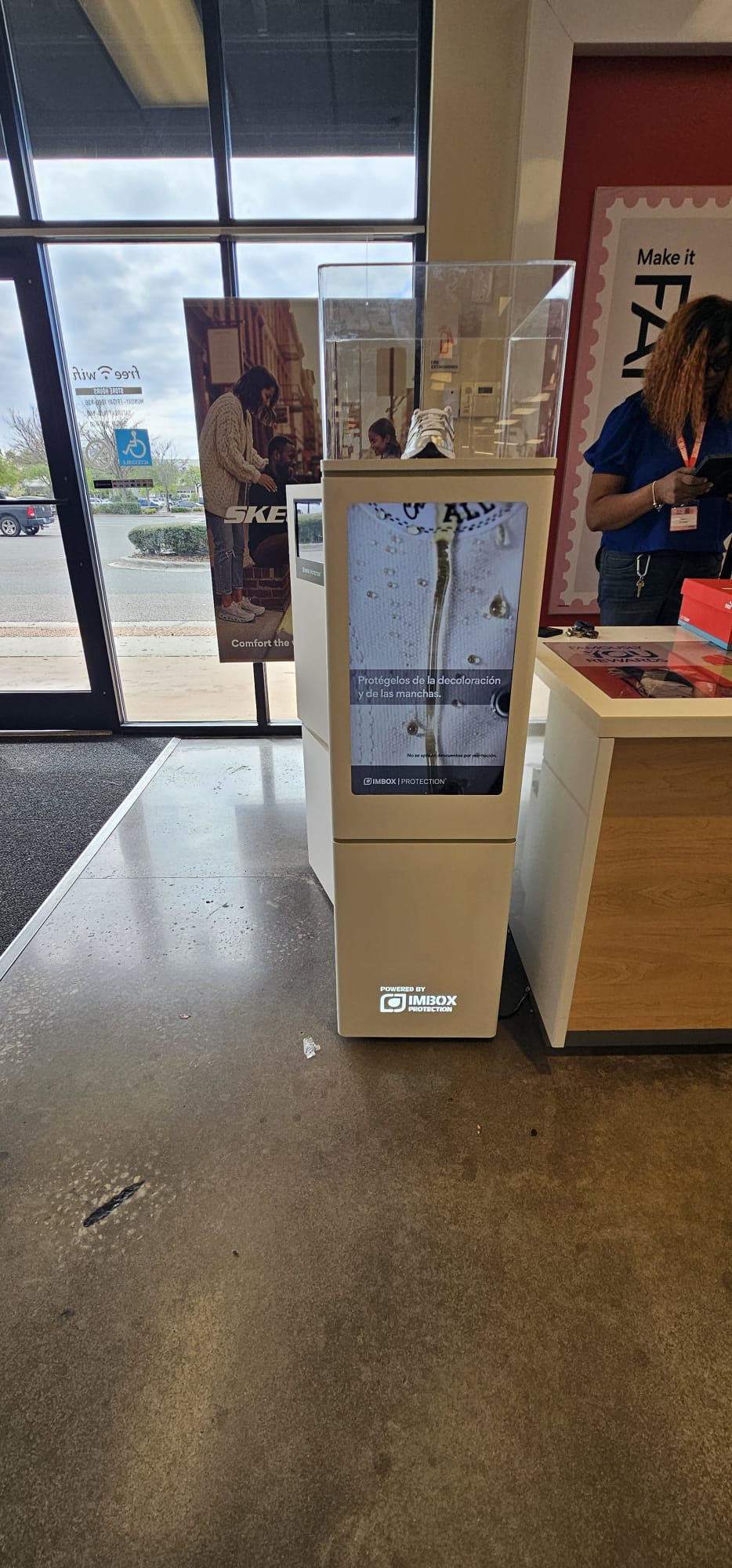 Digital Signage project by InCTRL Technology Services — ImBox Footwear Display, Central Florida (photo 2)