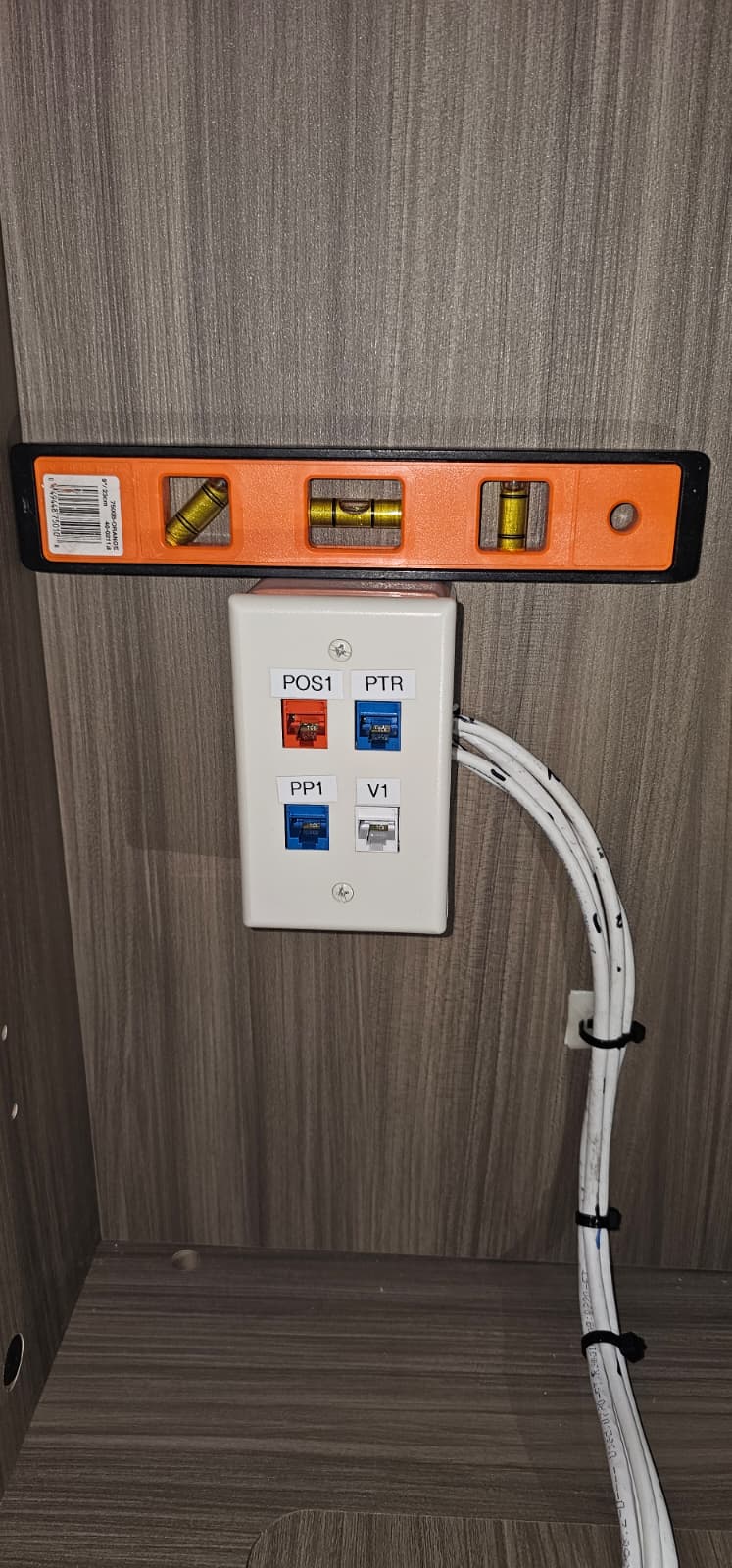 Structured Cabling project by InCTRL Technology Services — Kay Jewelers Phase 2 Terminations & TV, Central Florida (photo 10)