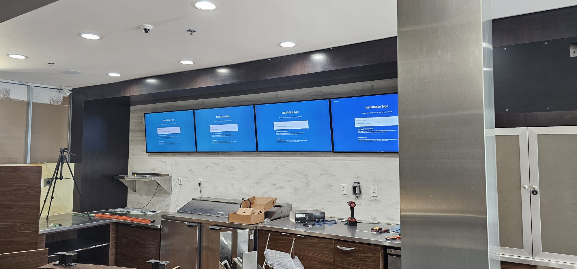 Digital Signage project by InCTRL Technology Services — Marriott Courtyard Menu Boards, Central Florida (photo 6)