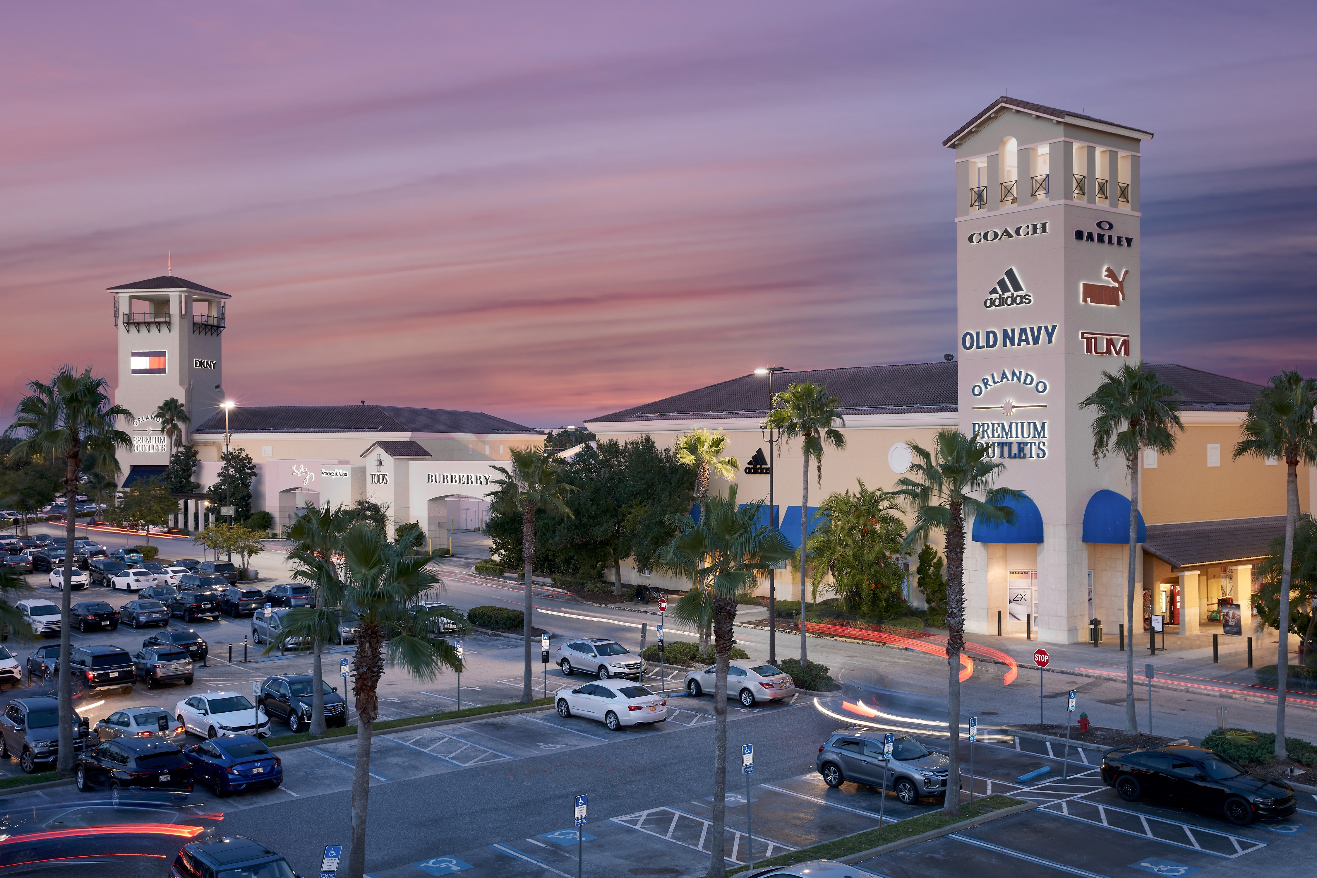 Digital Signage project by InCTRL Technology Services — Orlando Premium Outlets Digital Signage, Central Florida