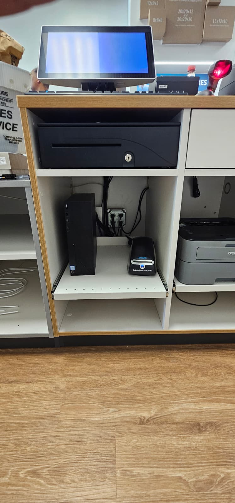 Digital Signage project by InCTRL Technology Services — UPS Store Install #2, Central Florida (photo 2)