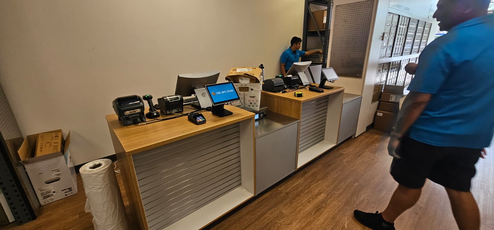 Digital Signage project by InCTRL Technology Services — UPS Store Install #2, Central Florida (photo 3)