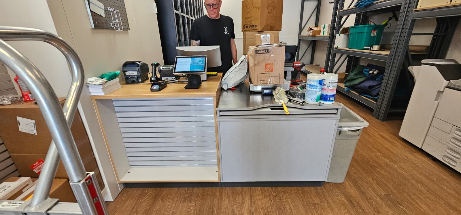 Digital Signage project by InCTRL Technology Services — UPS Store Install #2, Central Florida (photo 5)