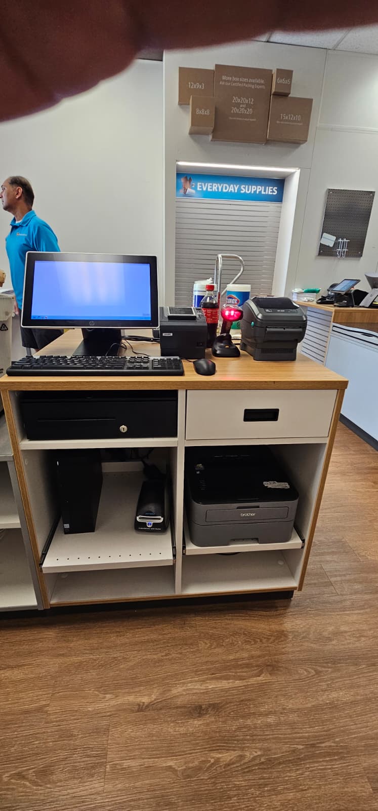 Digital Signage project by InCTRL Technology Services — UPS Store Install #2, Central Florida (photo 7)