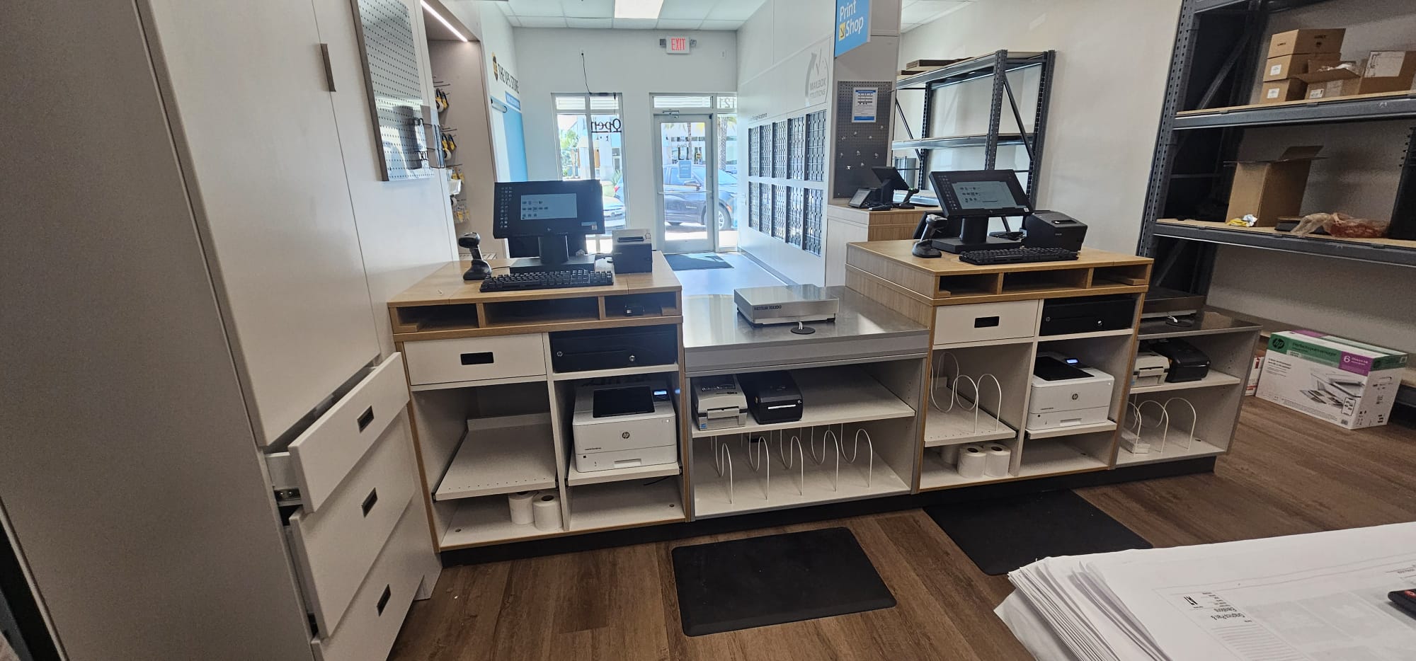 Digital Signage project by InCTRL Technology Services — UPS Store POS & Digital Signage, Central Florida (photo 7)