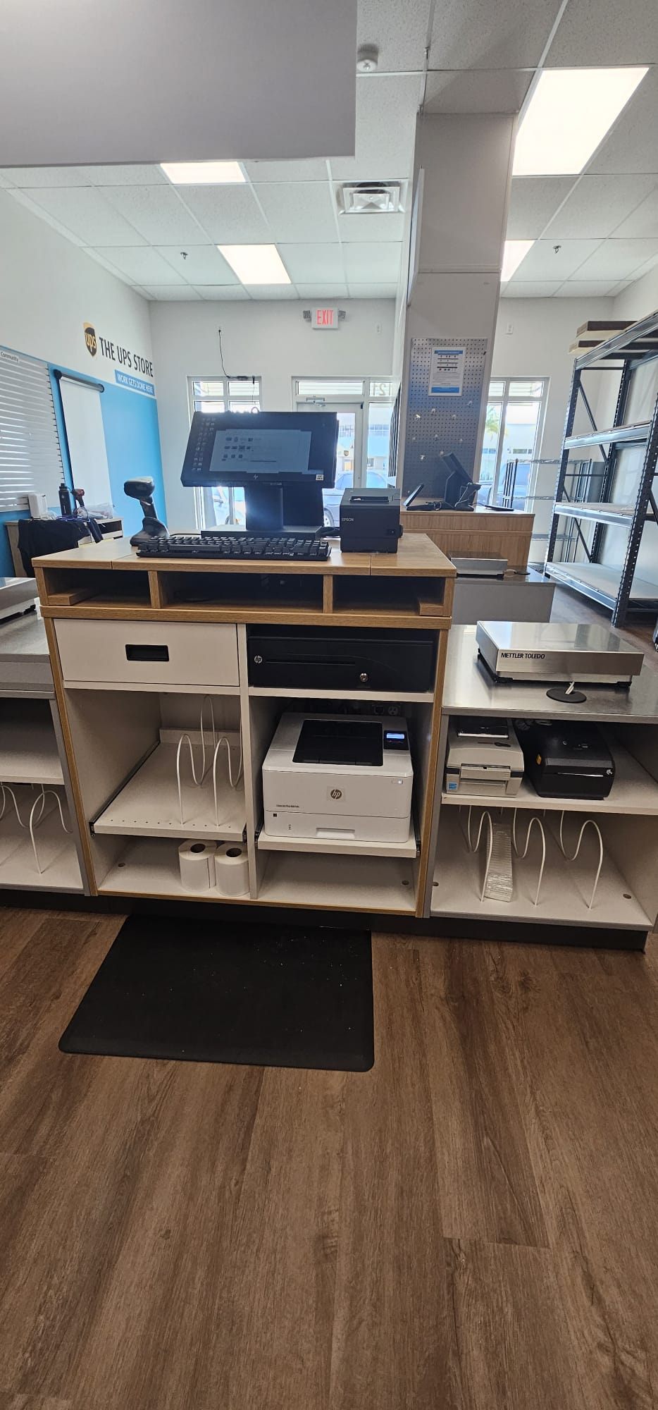 Digital Signage project by InCTRL Technology Services — UPS Store POS & Digital Signage, Central Florida (photo 9)