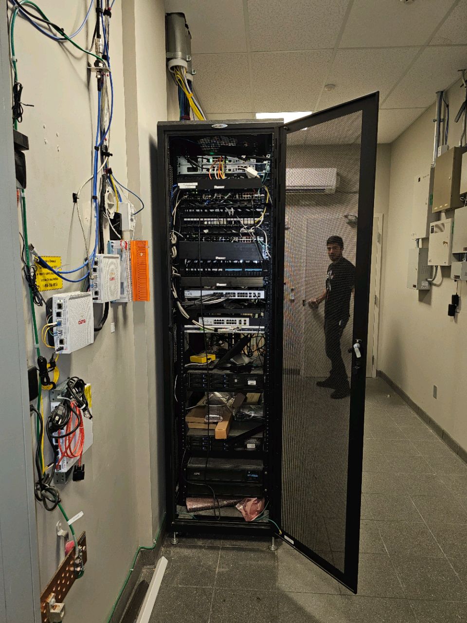 Structured Cabling project by InCTRL Technology Services — Verizon Network Infrastructure, Central Florida (photo 10)
