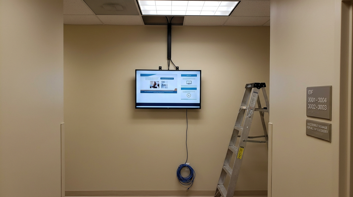 ADA Standards for Small Clinic Digital Signage in Florida