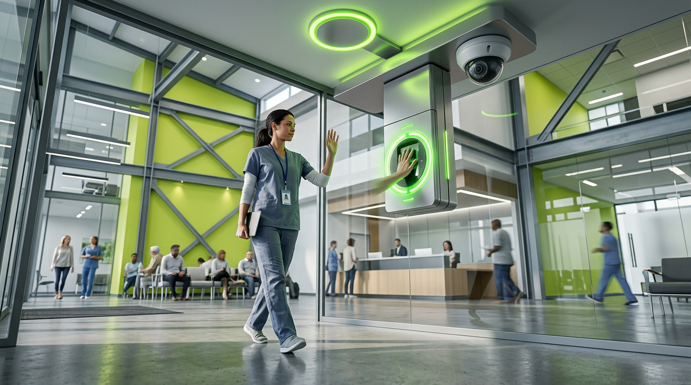 Biometrics in Healthcare: Merging Surveillance with Touchless Entry