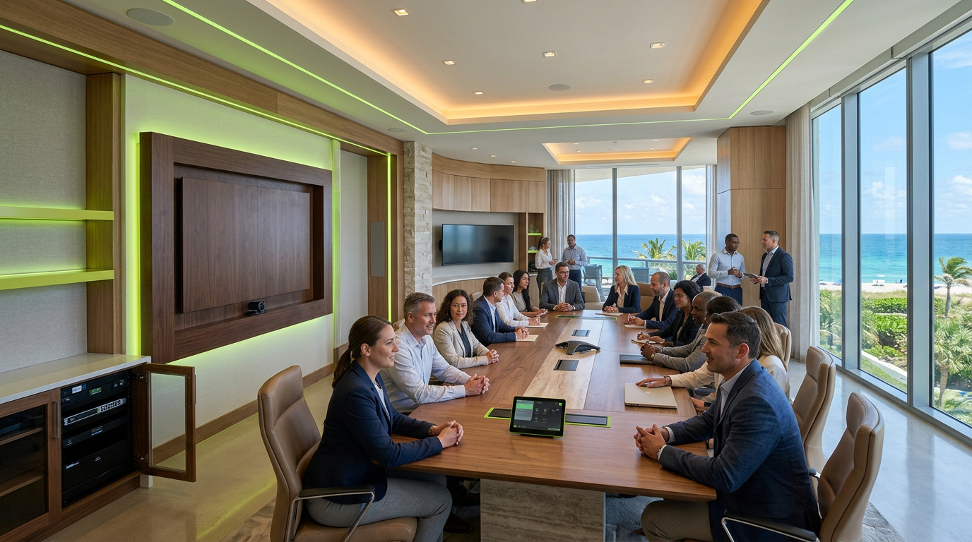 Invisible Tech: Concealing High-End AV in Florida Coastal Hotels