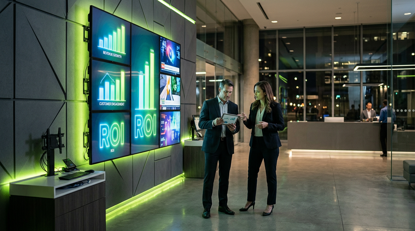 Digital Signage ROI: How Dynamic Displays Pay for Themselves