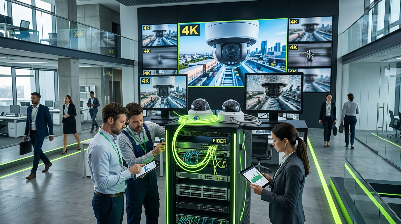 Why 4K Cameras Are Useless Without a Fiber Backbone