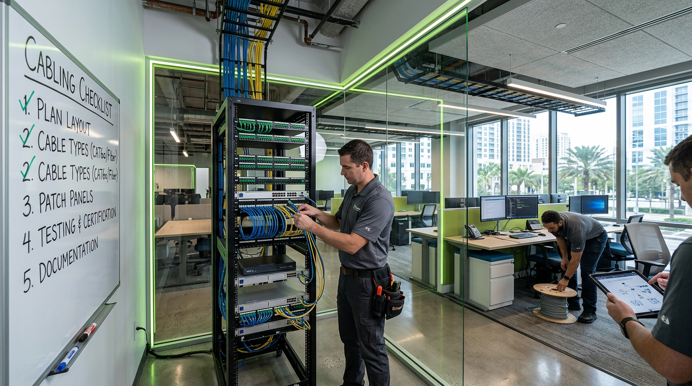 Future-Proofing Your Orlando Office Move: A Cabling Checklist