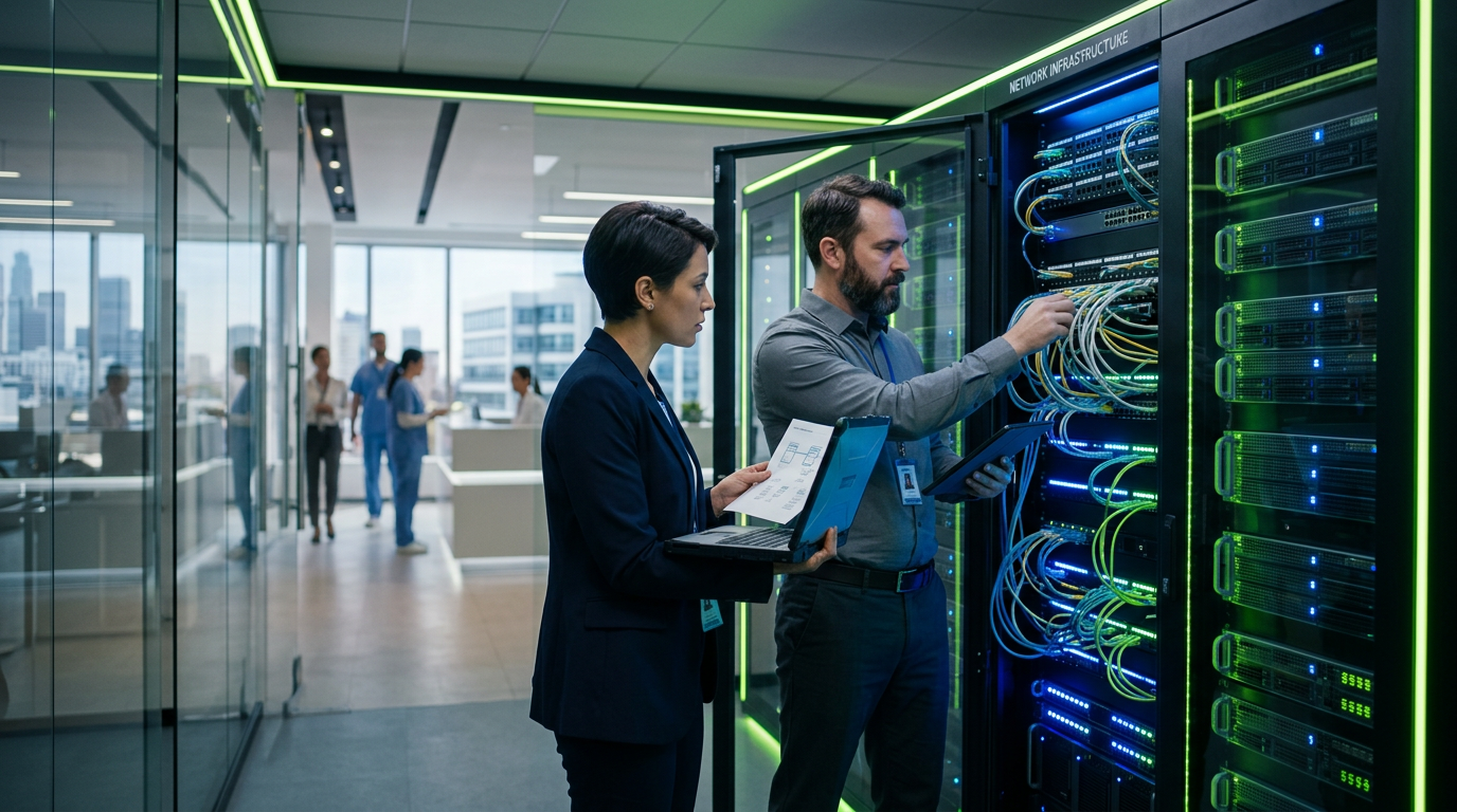 Modernizing Healthcare: A Hospital Network Infrastructure Upgrade