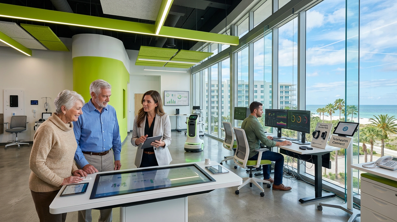 Modernizing Senior Living: Tech Integration for the Florida Coast