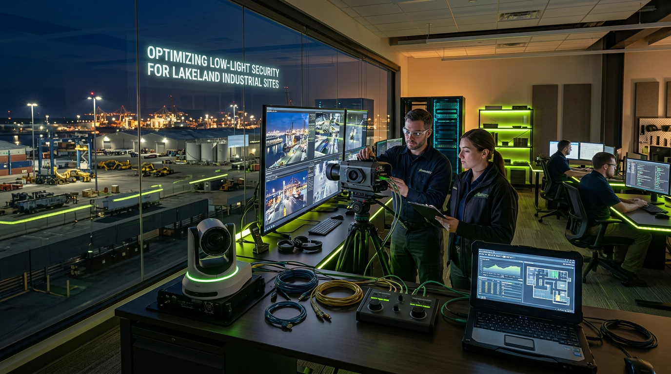 Optimizing Low-Light Security for Lakeland Industrial Sites
