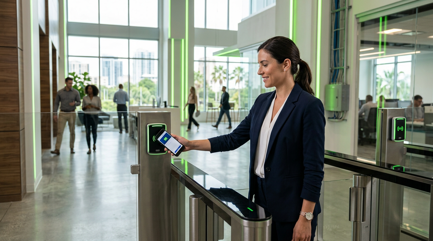 Beyond the Fob: Why Orlando Businesses Are Switching to Mobile Access