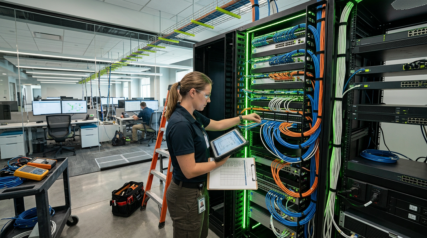 Orlando Site Readiness Checklist for Structured Cabling