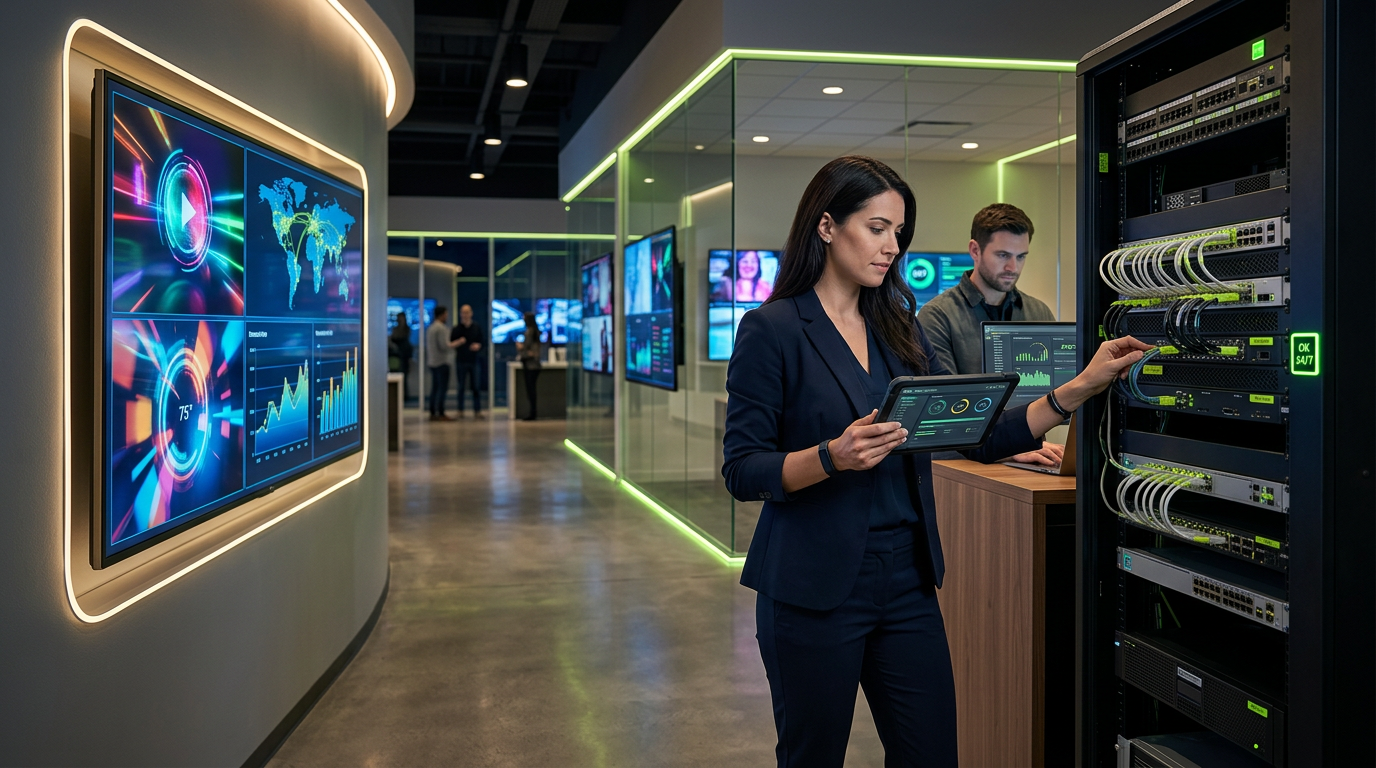Retail Digital Signage Checklist: Ensuring 24/7 Connectivity