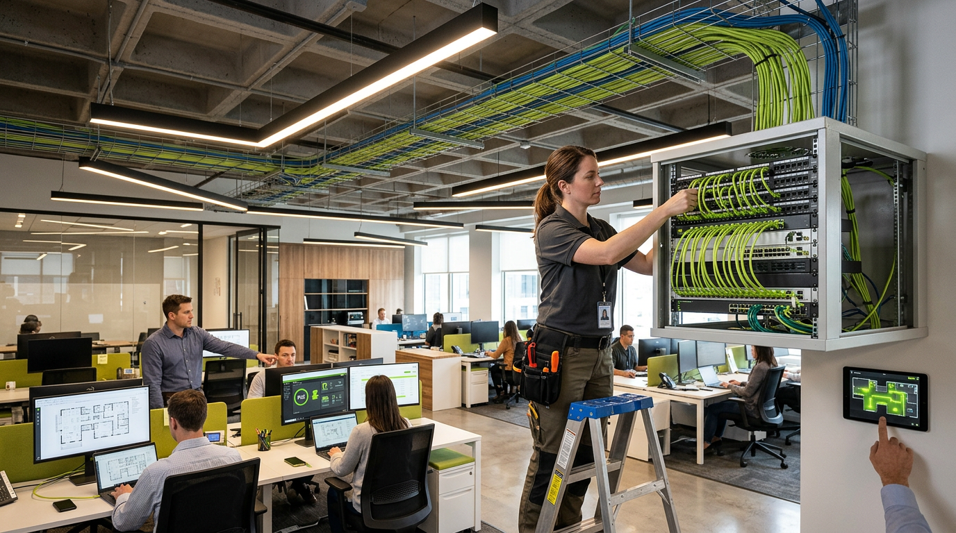 The Rise of PoE Lighting in Smart Building Infrastructure