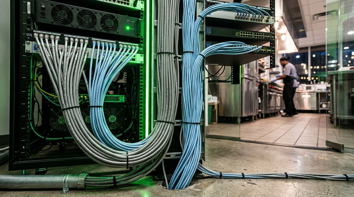 Shielded vs. Unshielded Cabling: Best Choice for Tampa Kitchens