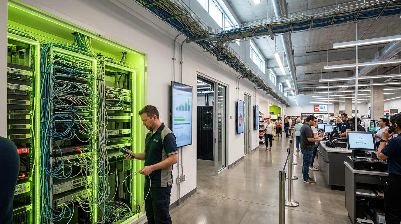 5 Signs Your Structured Cabling is Throttling Retail Sales