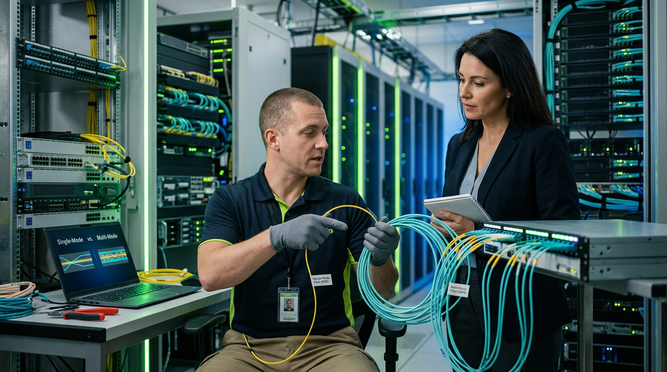 Single-Mode vs. Multi-Mode: Choosing the Right Fiber for Your Orlando Business