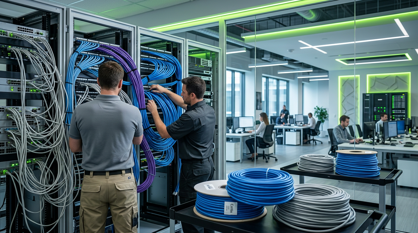 Why Modern Businesses Are Trading Cat5e for Cat6a Cabling