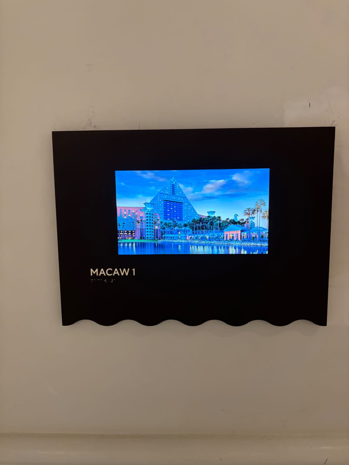 Digital Signage project by InCTRL Technology Services — Walt Disney World Swan LED Wall, Central Florida (photo 5)