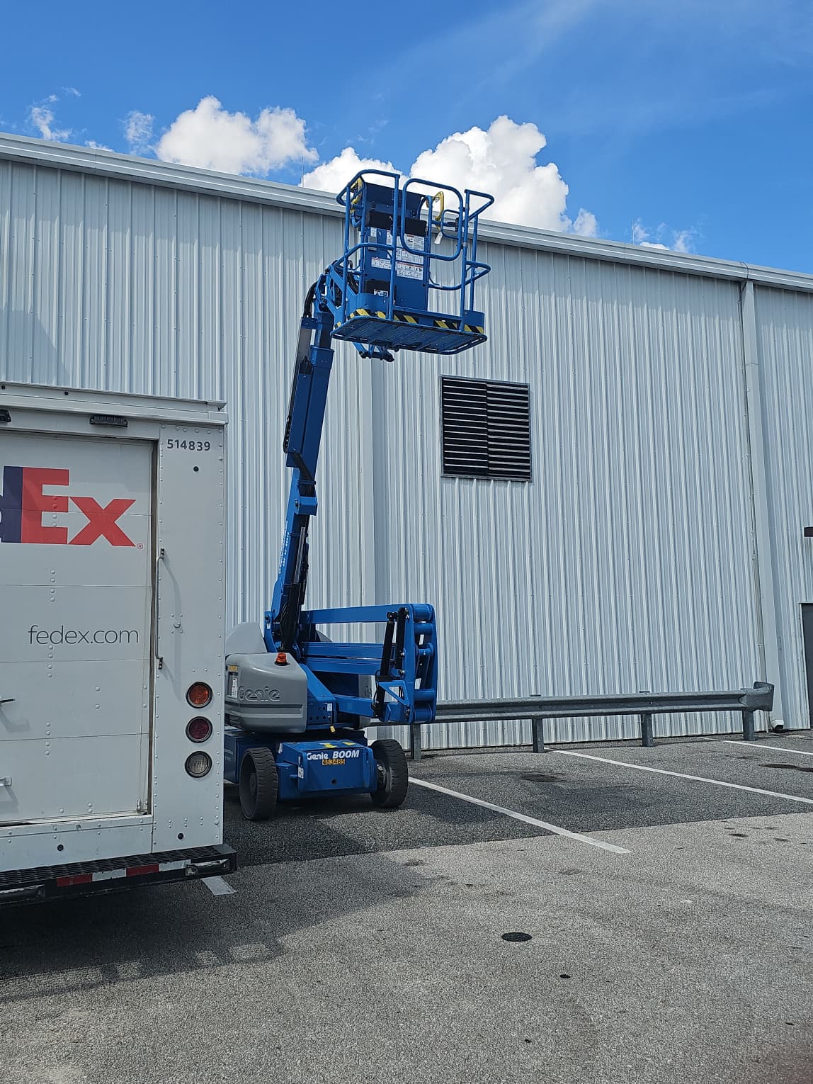 Structured Cabling project by InCTRL Technology Services — FedEx Ground Warehouse Network Expansion, Central Florida (photo 2)