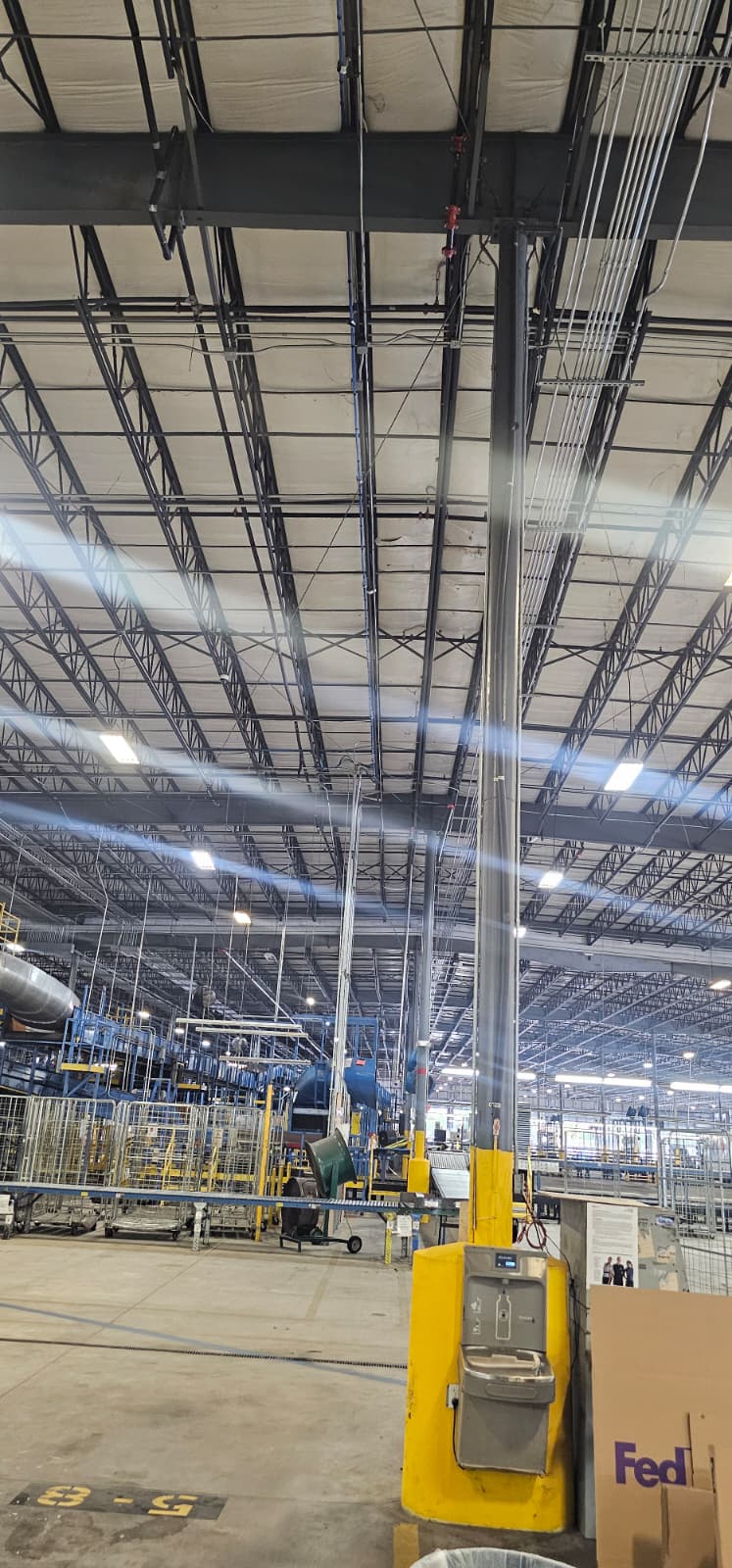 Structured Cabling project by InCTRL Technology Services — FedEx Ground Warehouse Network Expansion, Central Florida (photo 6)